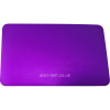 a purple rectangular plate